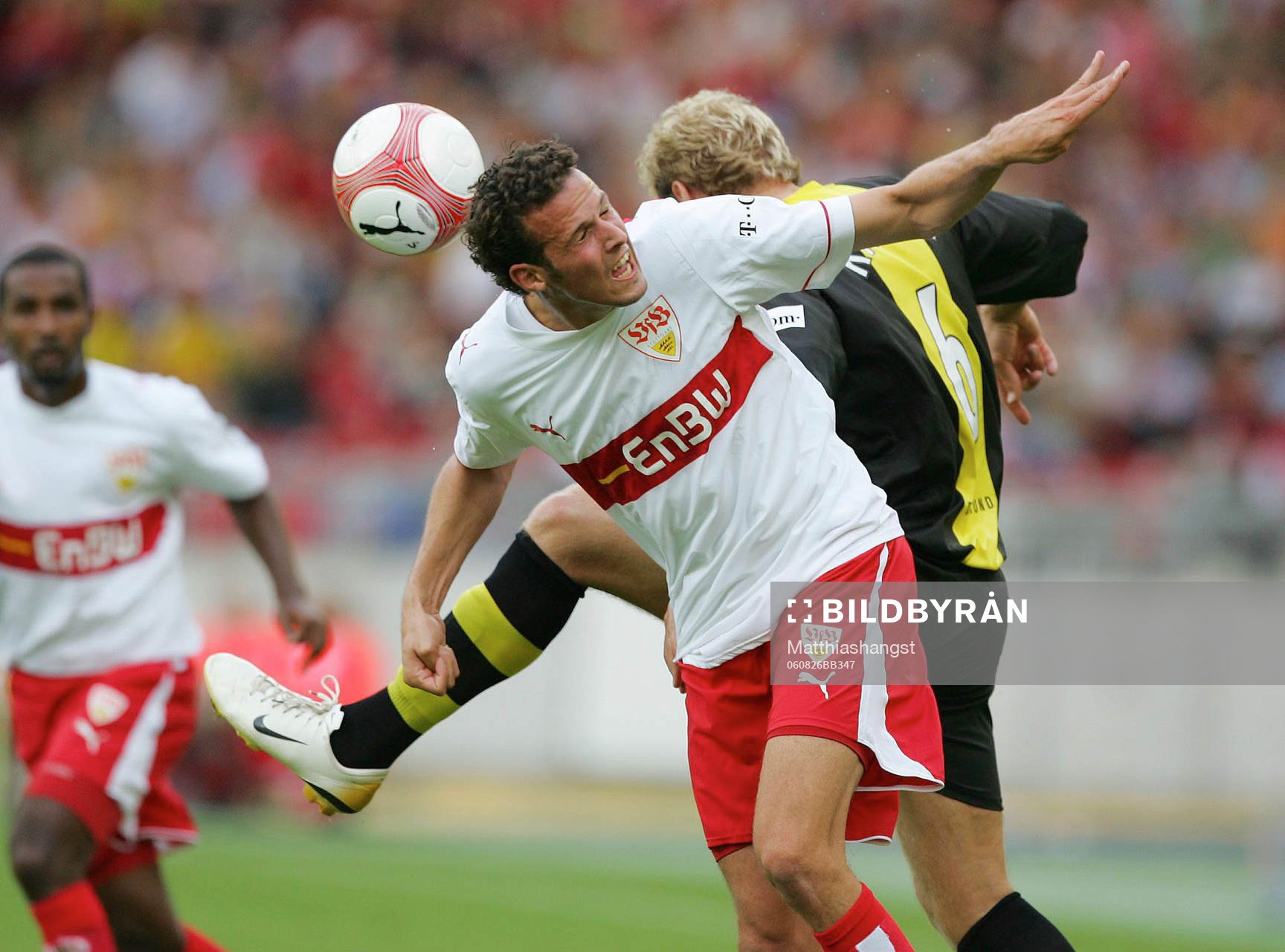  Marco Streller, Stuttgart och Florian Kringe, Dortmund.