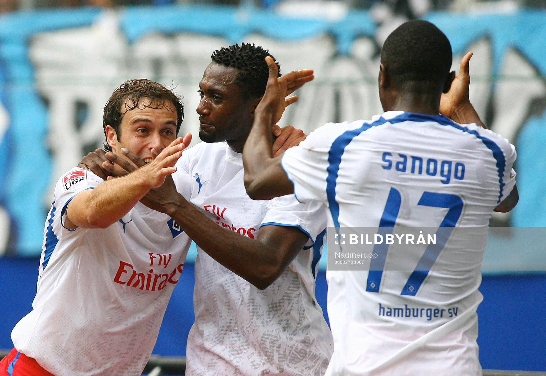 Joris Mathijsen, Collin Benjamin, Boubacar Sanogo, Hamburg,