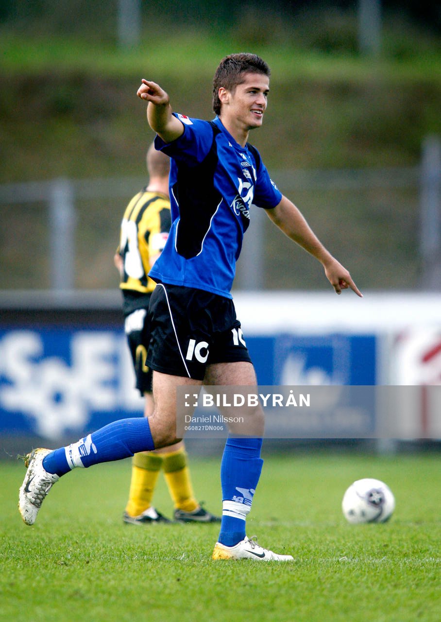 Ajsel Kujovic, Halmstad, jubel