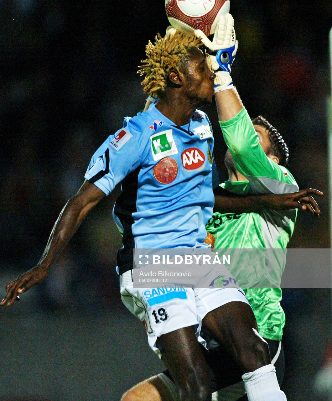 Yannick Ngabu Bapupa, Gefle och  Petter Wastå, målvakt,