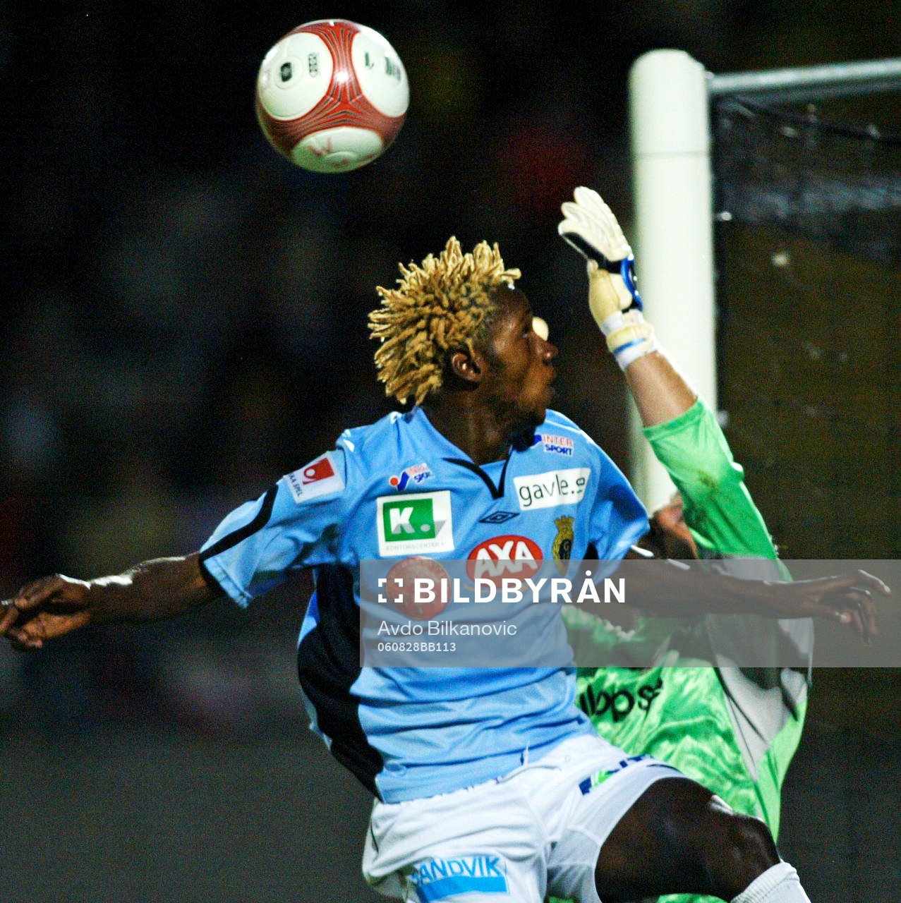 Yannick Ngabu Bapupa, Gefle och Petter Wastå, målvakt,