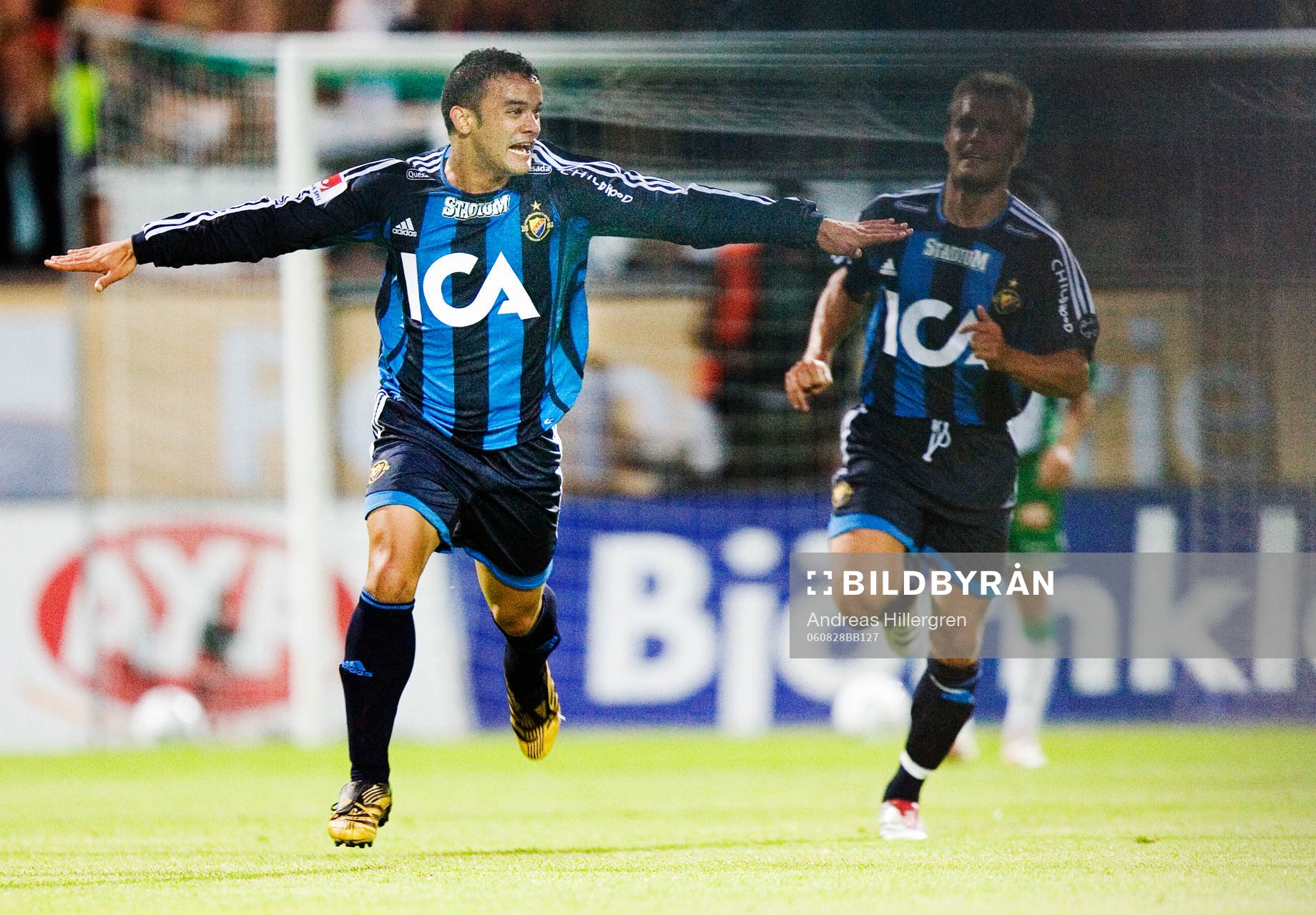 Lance Davids, Djurgården,  jubel