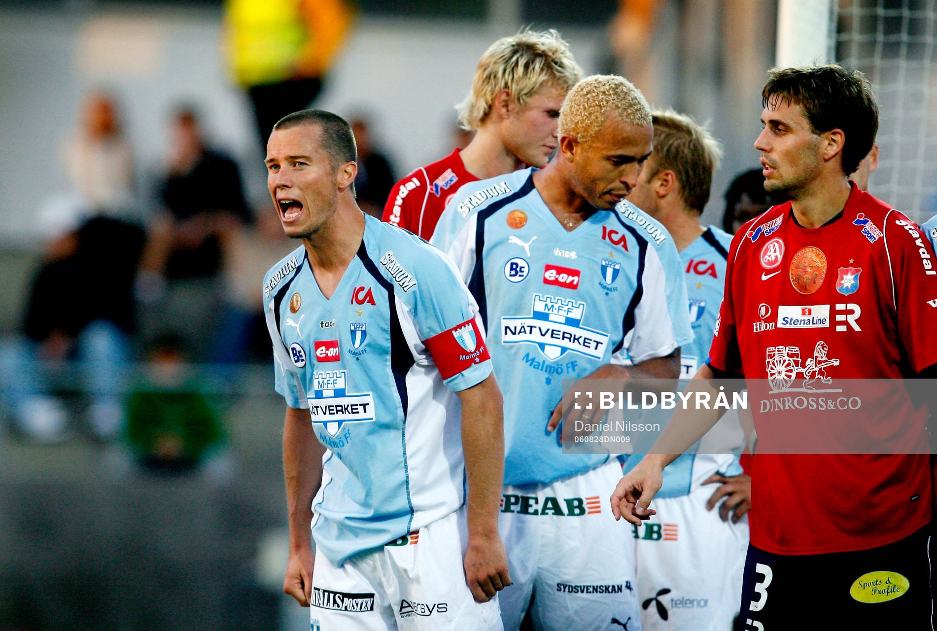Daniel Andersson, Malmö, lagkapten och Junior