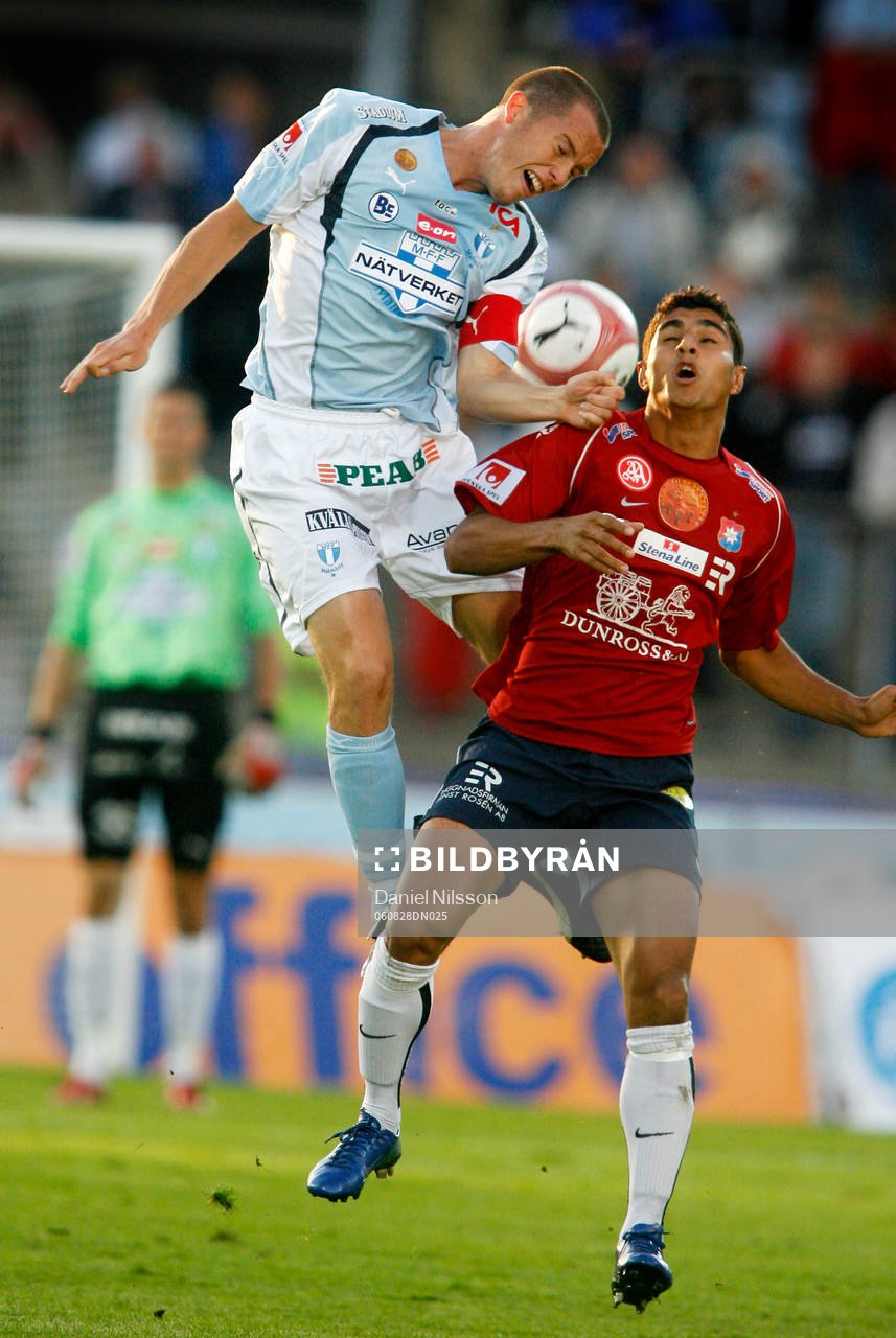 Daniel Andersson, Malmö och Ailton Almeida, Örgryte