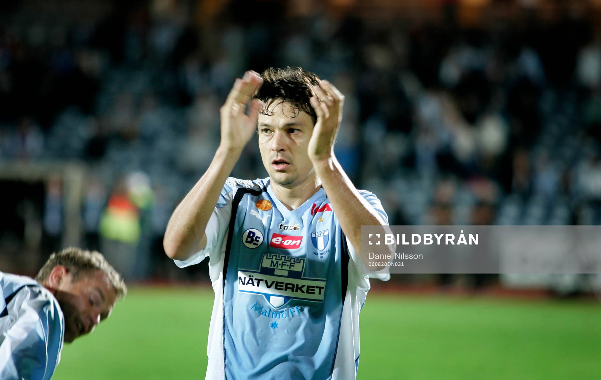  Jari Litmanen, Malmö, jubel efter matchen.