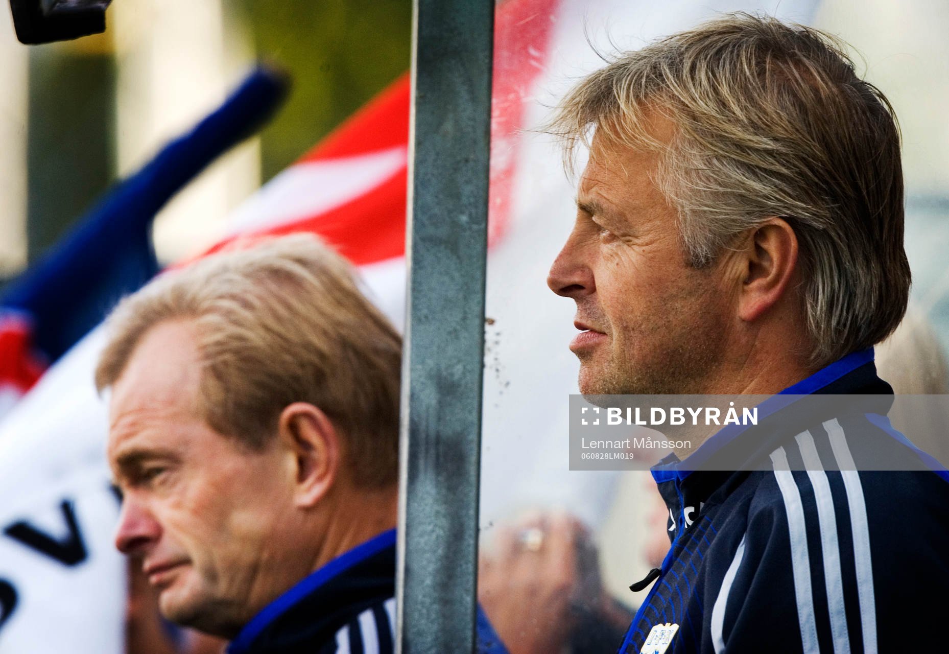 Kjell Pettersson, assisterande tränare och Arne