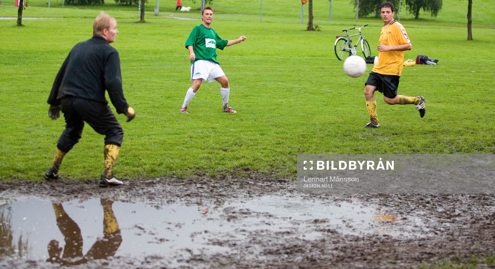 Dålig plan, gyttja, blöt, usel plan, lerigt, lera,