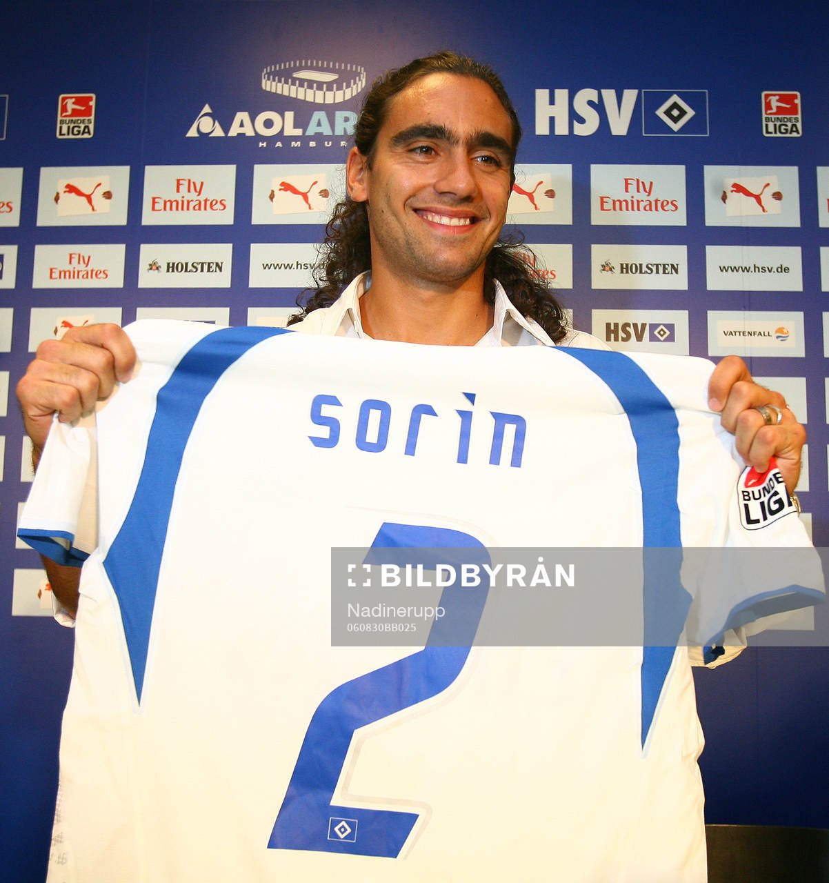 Hamburger SV har värvat  Juan Pablo Sorin, Argentina