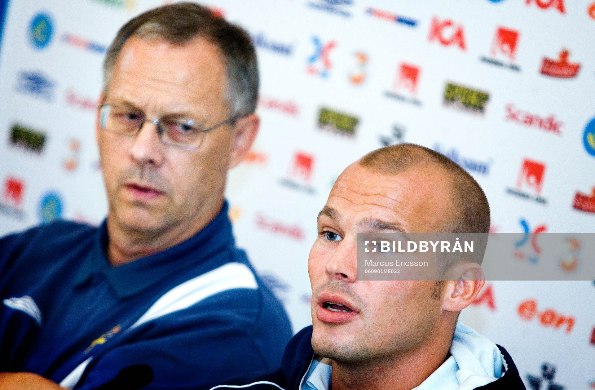 Lars Lagerbäck och Fredrik Ljungberg