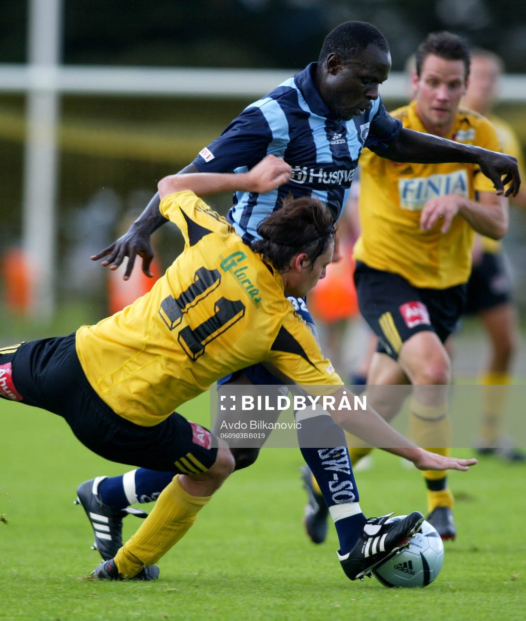 Tom Juma, Husqvarna och Daniel De Stefano, Hässleholm