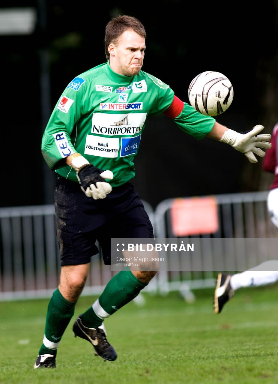 Petter Augustsson, målvakt Umeå