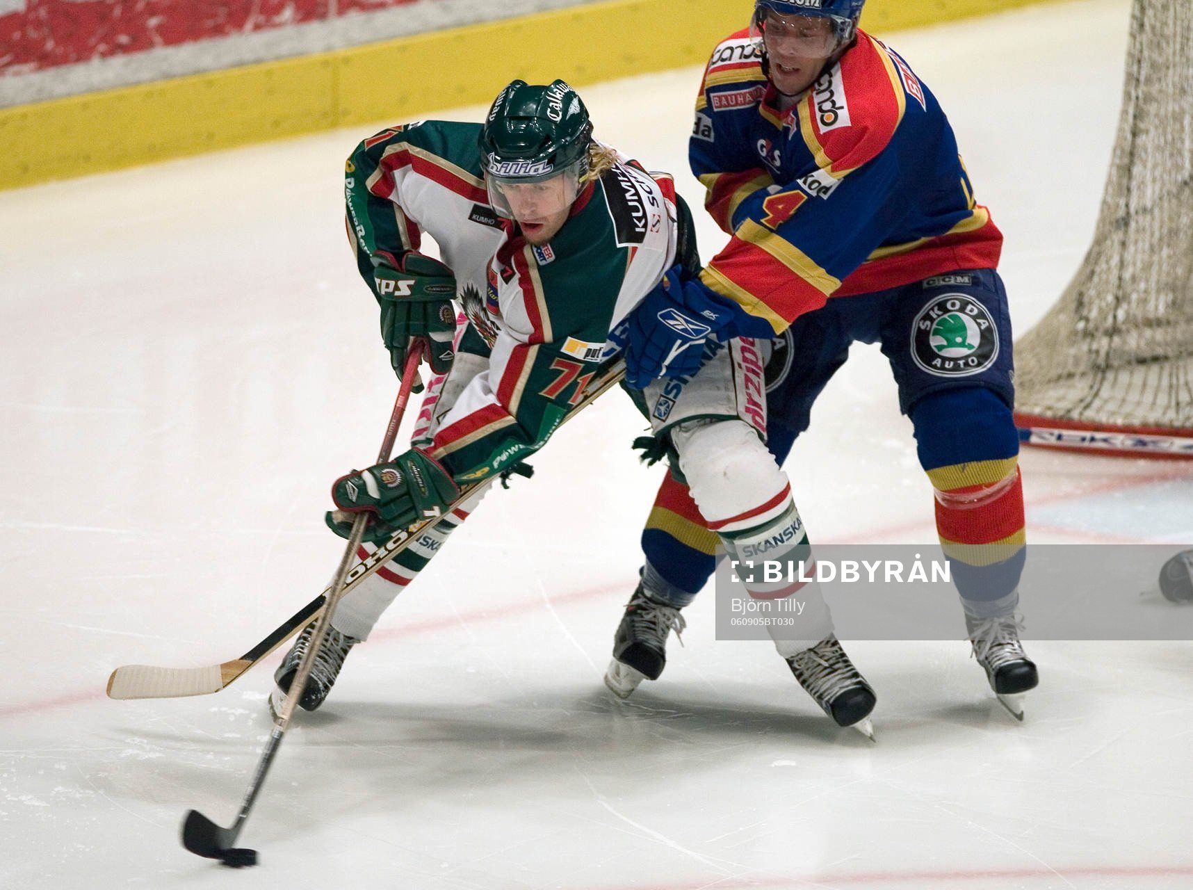 Tommi Kallio, Frölunda och Martin Lindman, Djurgården