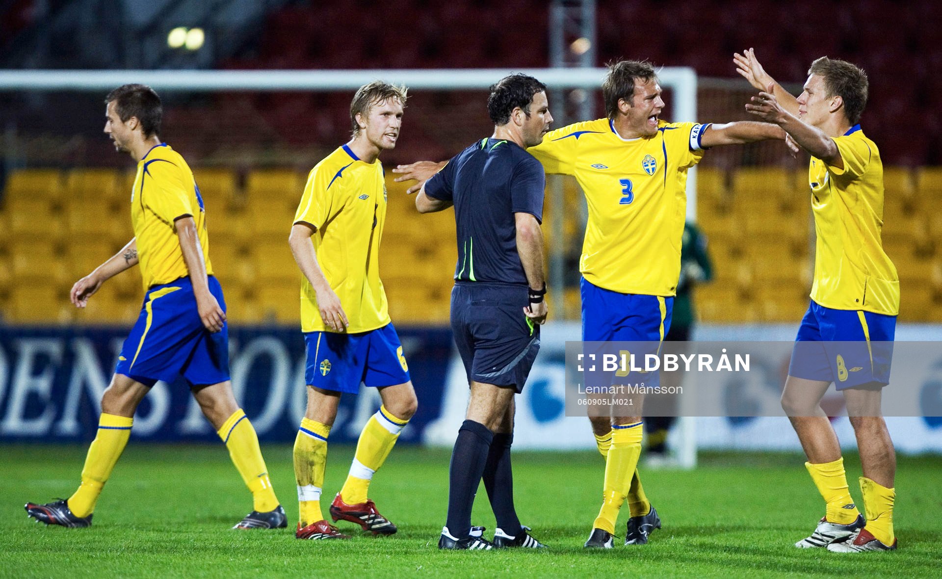Utvisningen som vände matchen, Mattias Bjärsmyr, Sverige