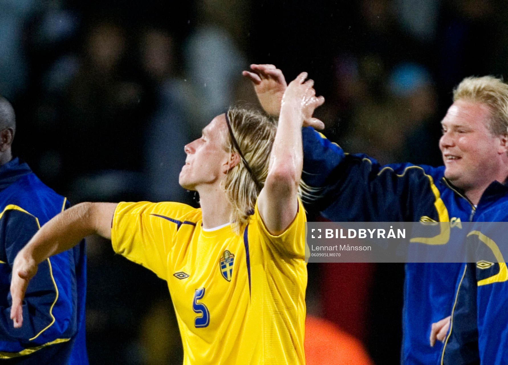 Oscar Wendt, Sverige utför sin segerdans och Jörgen