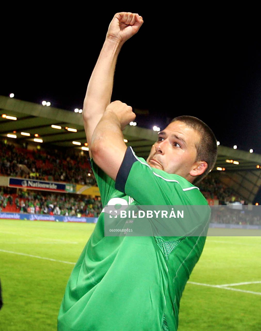  David Healy, Nordirland, jubel, glädje