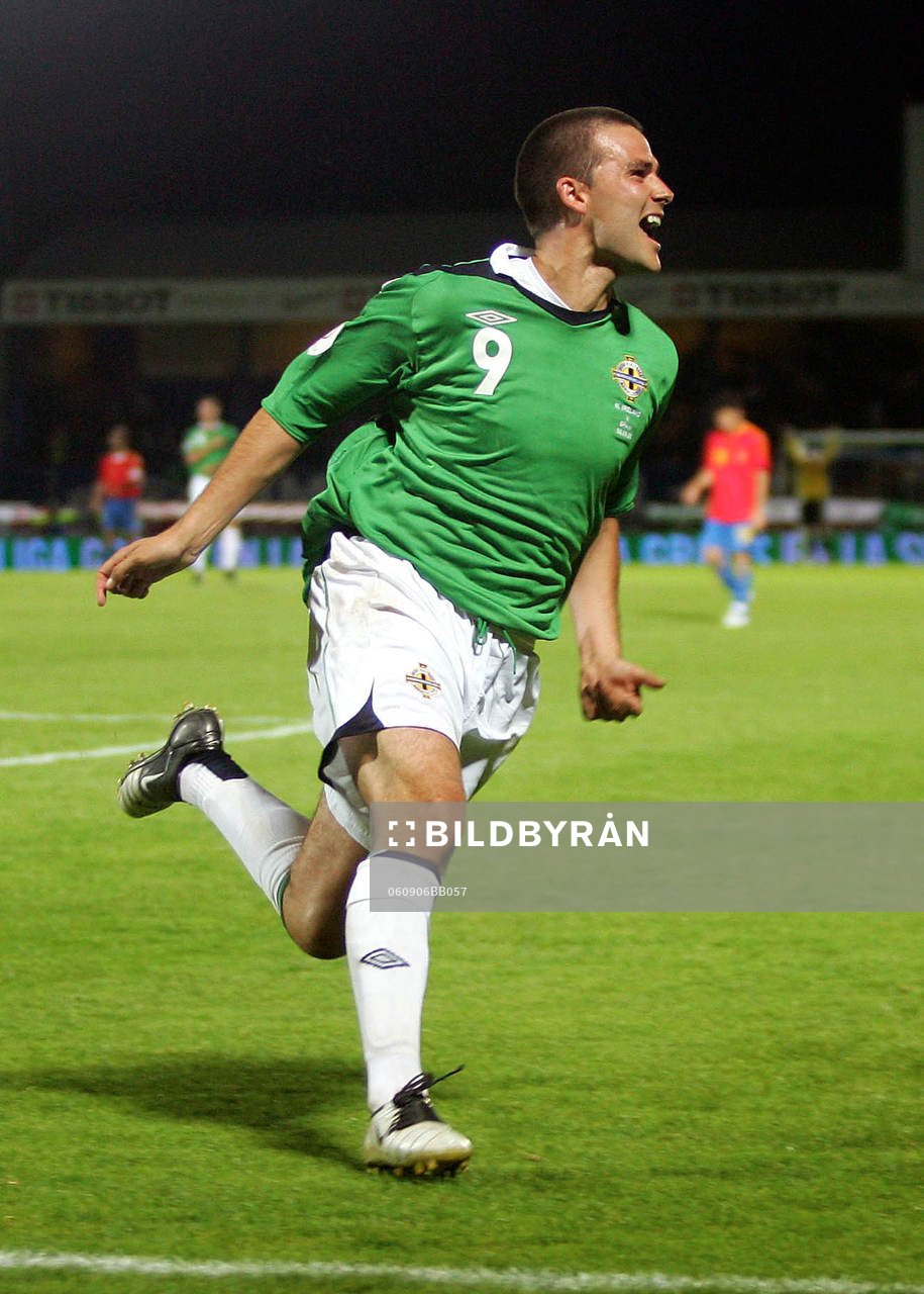 David Healy, Nordirland, jubel, glädje