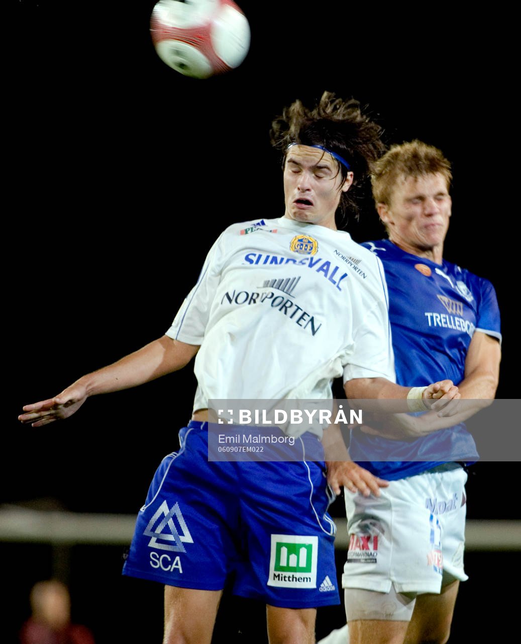 Mikael Lustig, Sundsvall och Emil Mårtensson, TFF