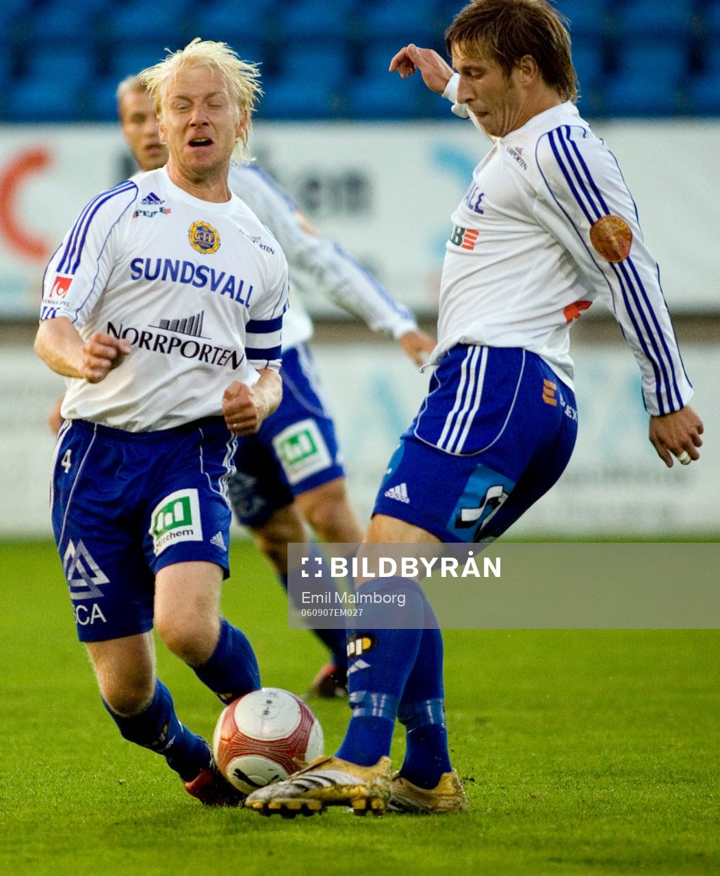 Patrik Eriksson Ohlsson och Chris Cleaver från Sundsvall