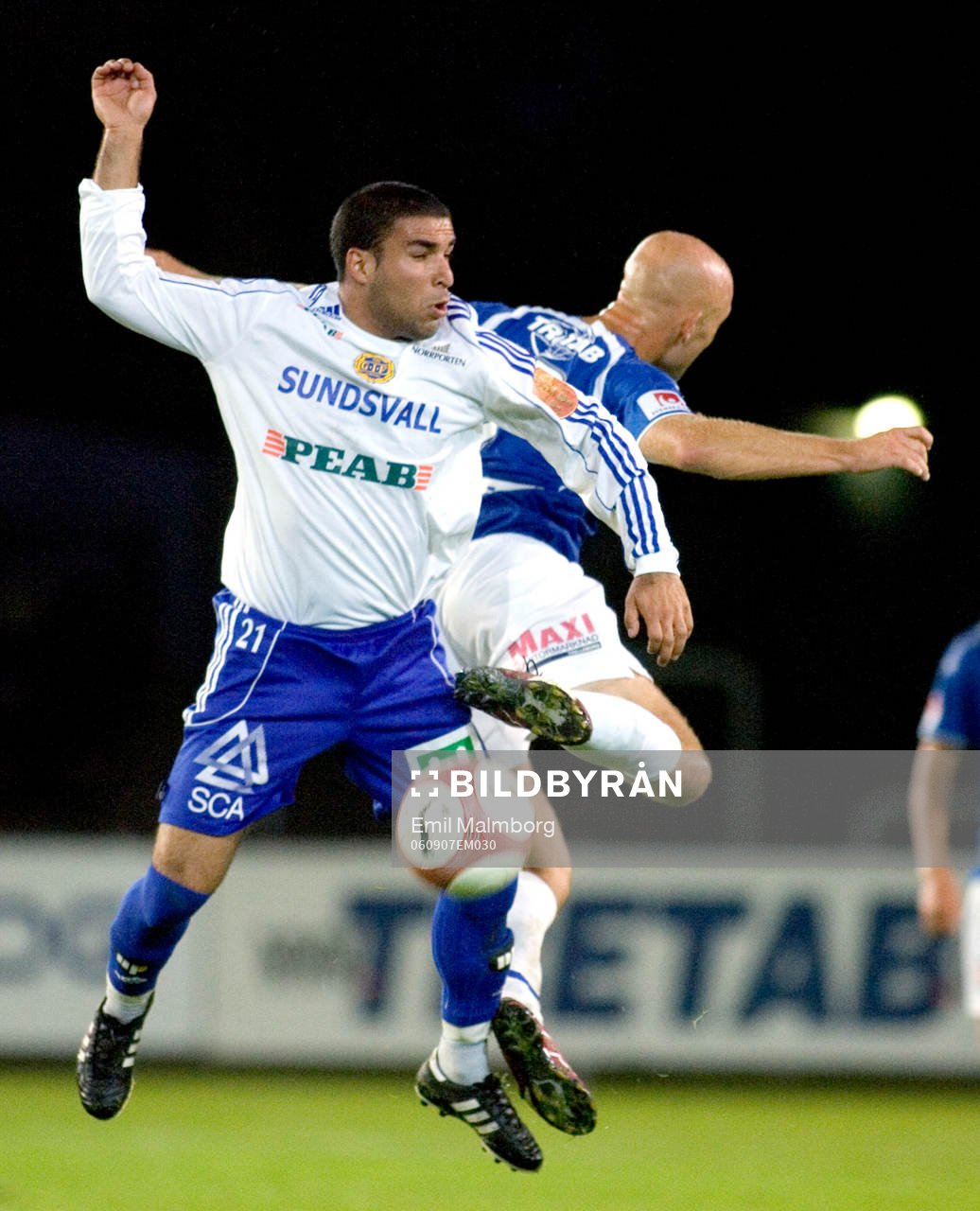 Arash Bayat, Sundsvall, Mattias Thylander, Trelleborg