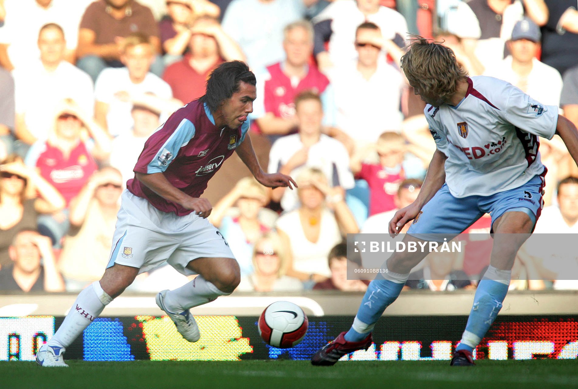 Fotboll, Engelsk, Premier League, West Ham United - Aston