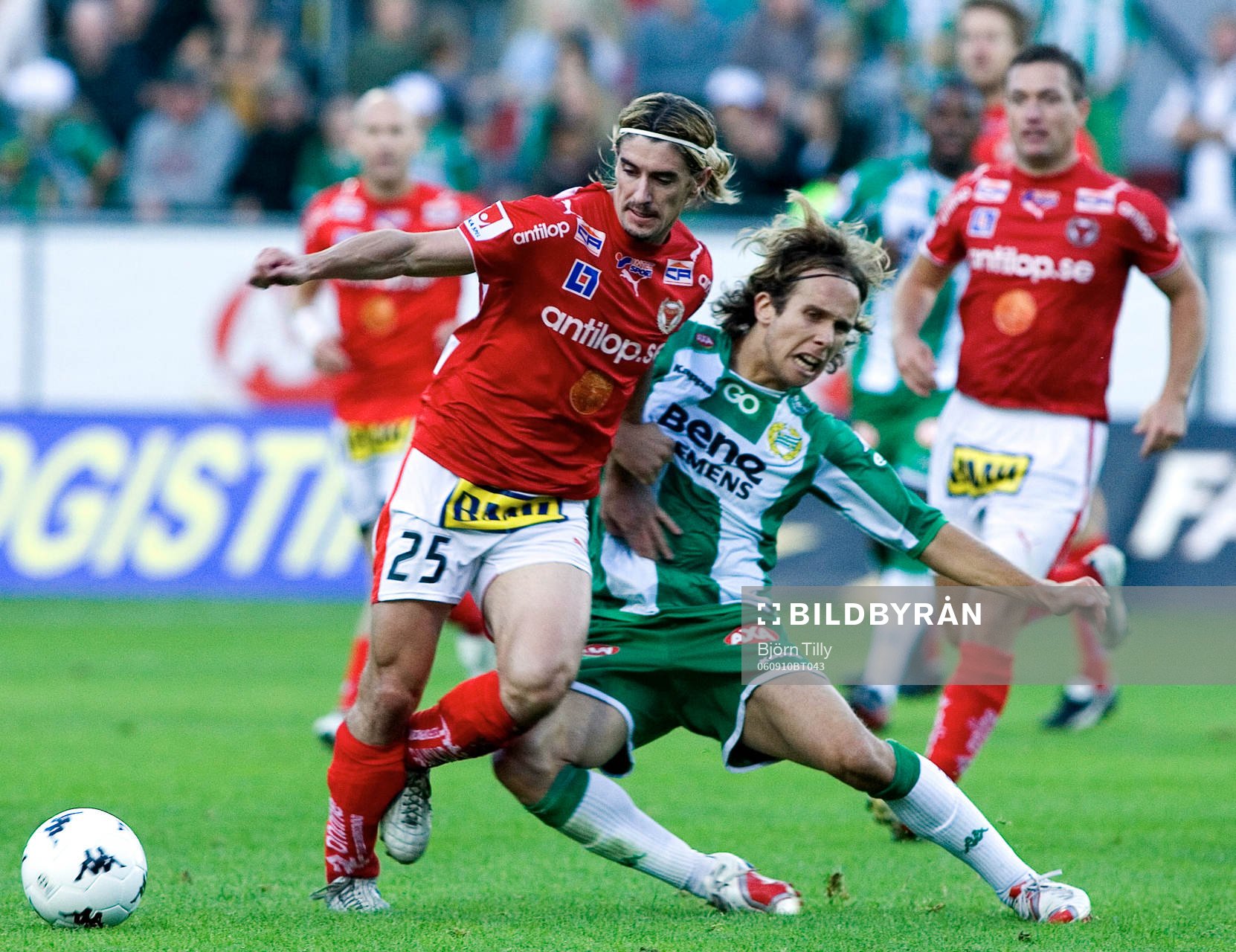 César Santin, Kalmar och Petter  Furuseth Olsen, Hammarby