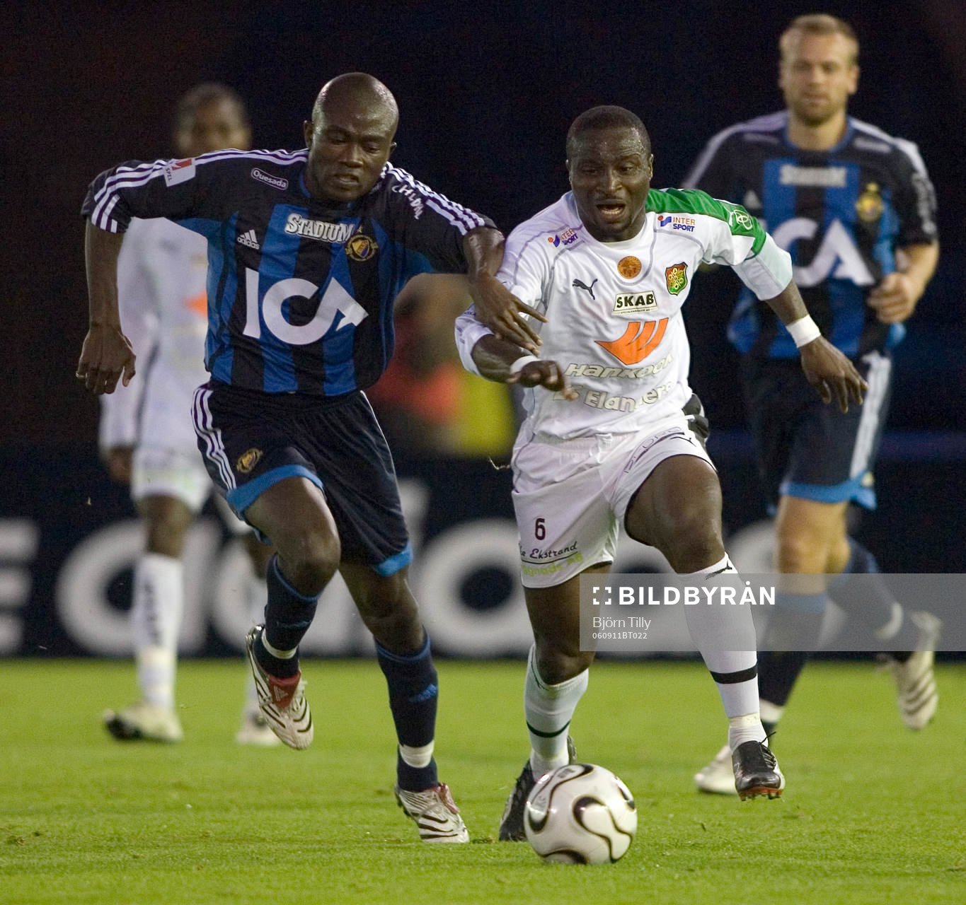 Jones Kusi Asare, Djurgården och Prince Ikpe Ekong, Gais