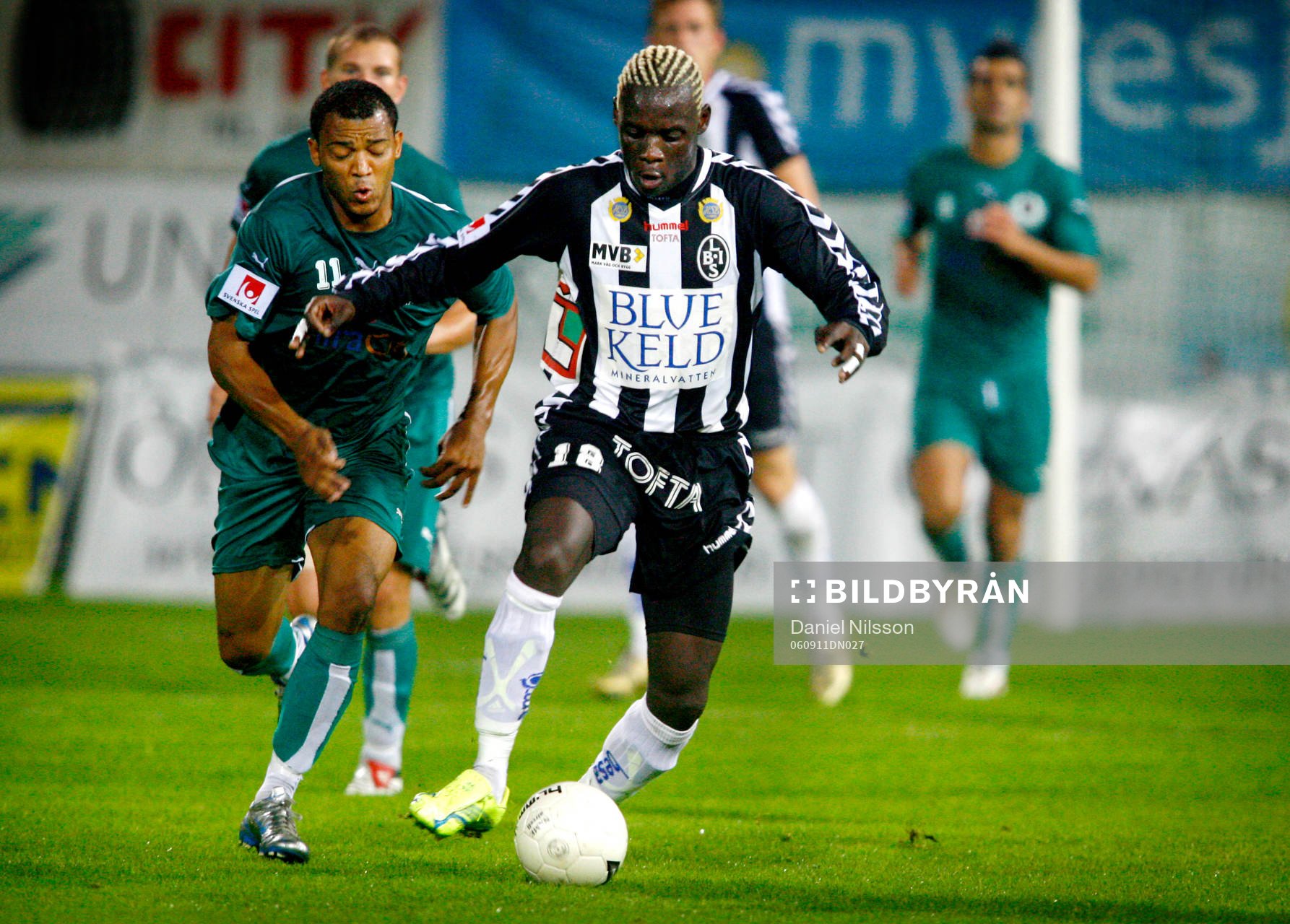  Bobo Bola, Landskrona och Kali Ongala, Väsby.
