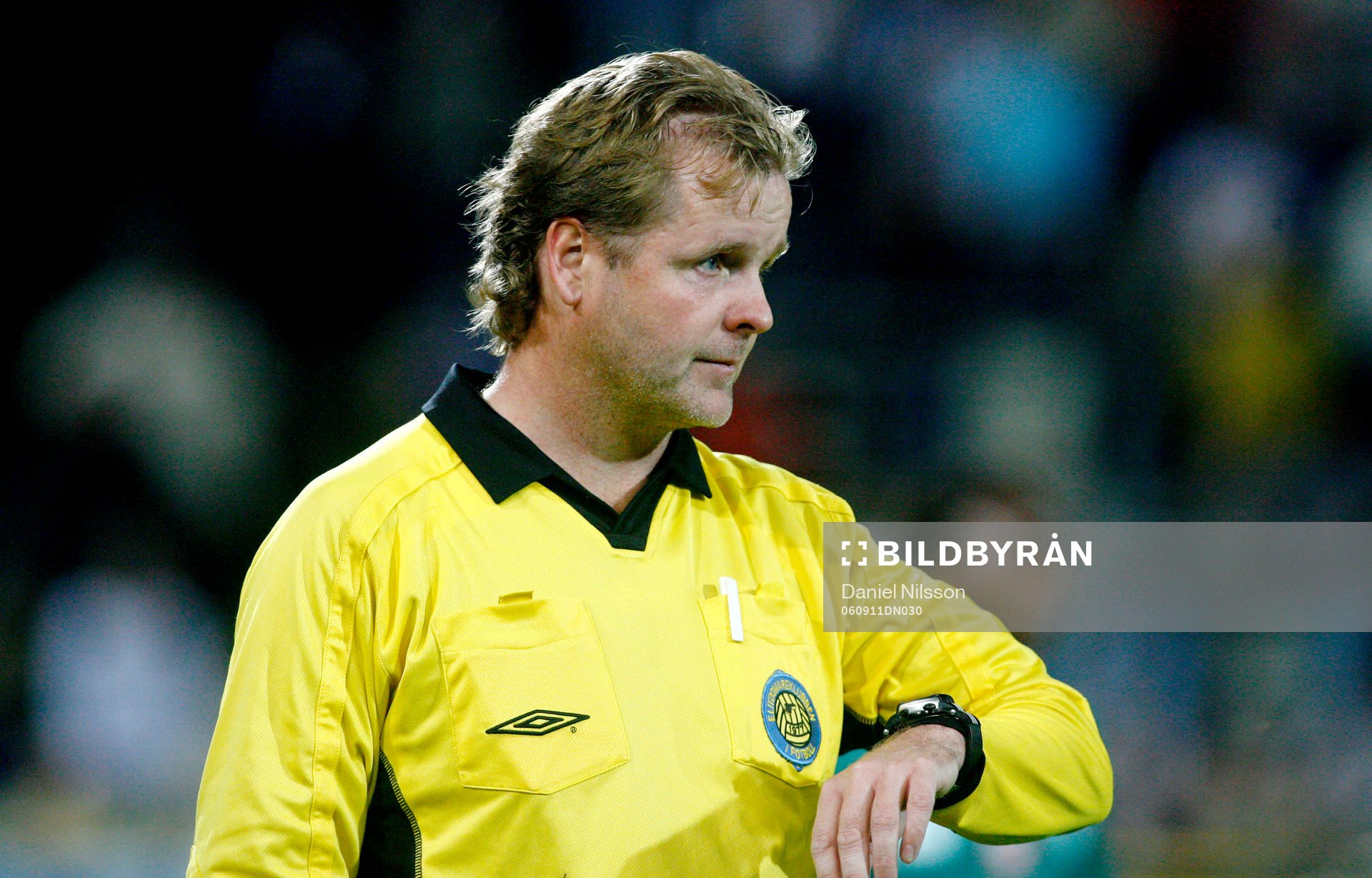 Johnny Lundbäck, domare, var ingen populär man på