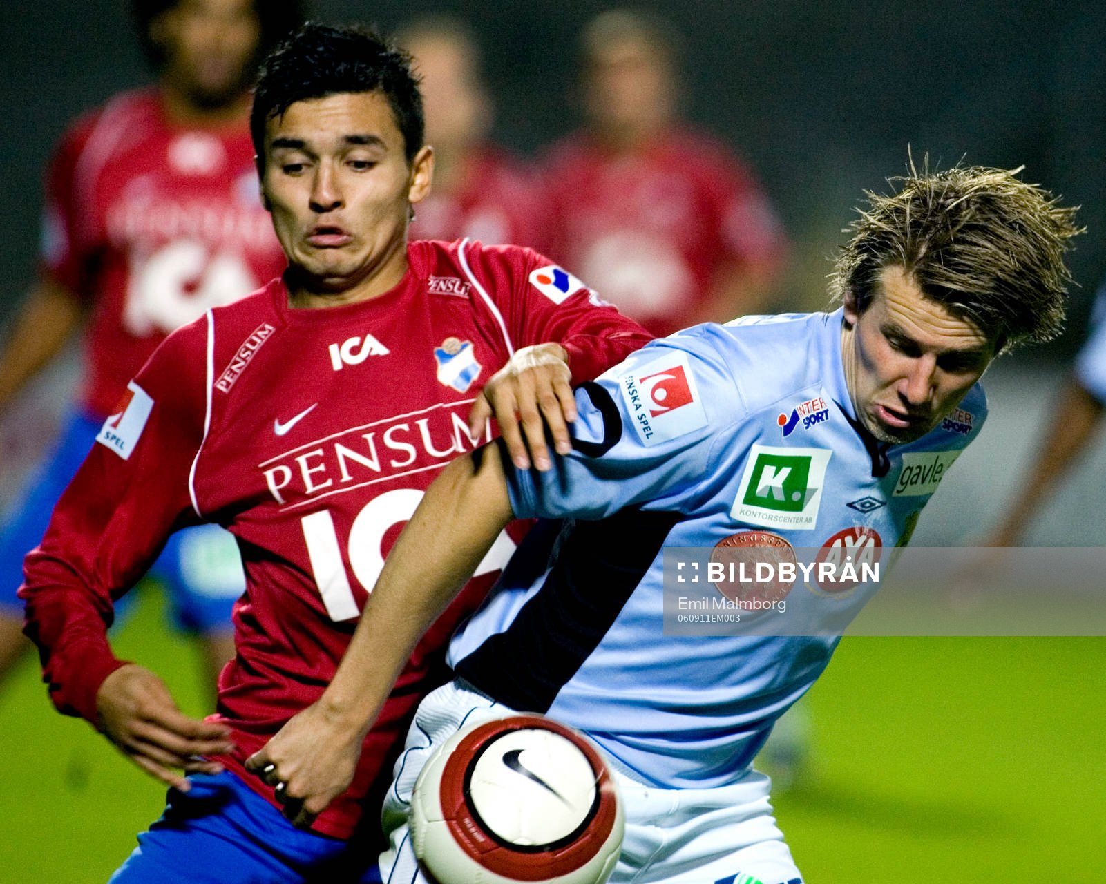 Emin Nouri, Öster och Daniel Westlin, Gefle