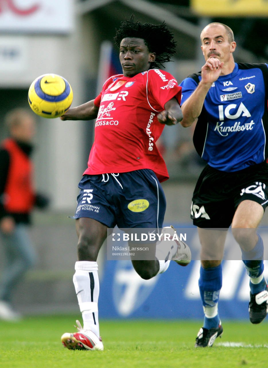 Dominic Yobe, Örgryte och Magnus Arvidsson, Halmstad