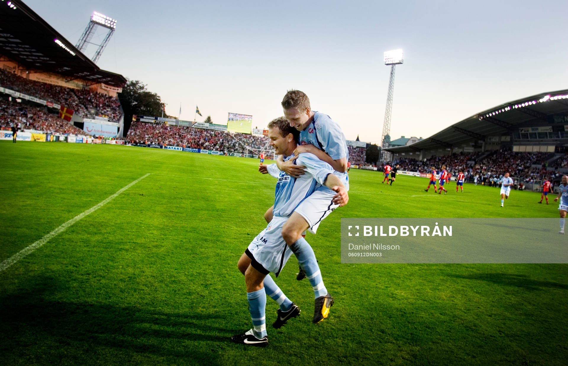 Jonatan Johansson och Marcus Pode, Malmö. Jubel