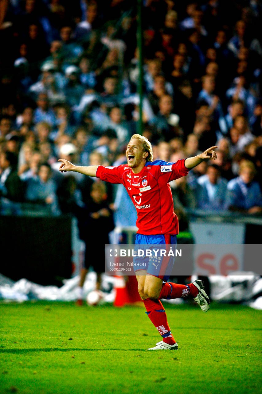 Gustaf Andersson, Helsingborg, jubel