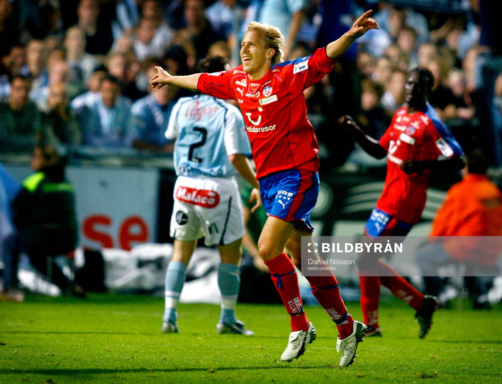 Gustaf Andersson, Helsingborg jubel