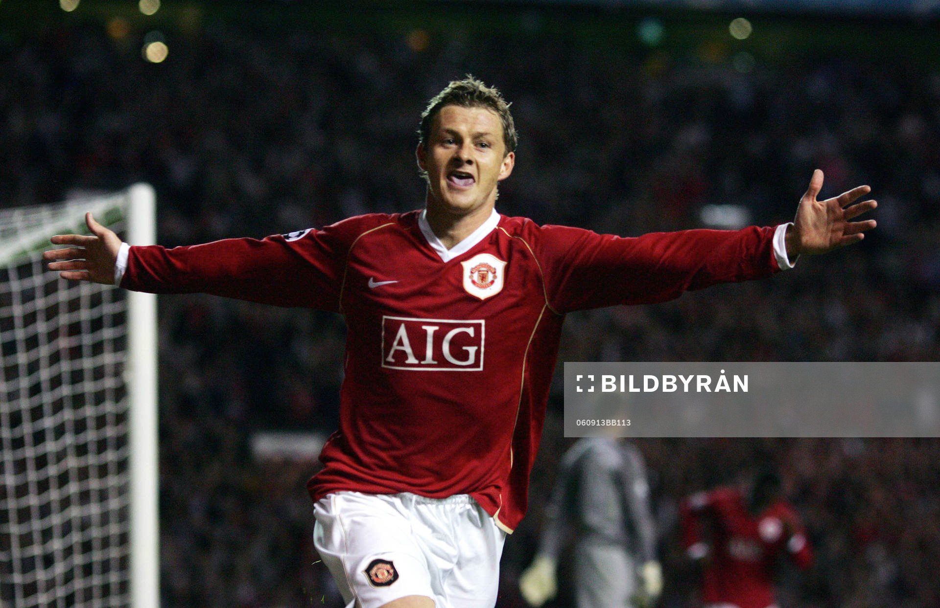 Ole Gunnar Solksjaer, Manchester United, jubel
