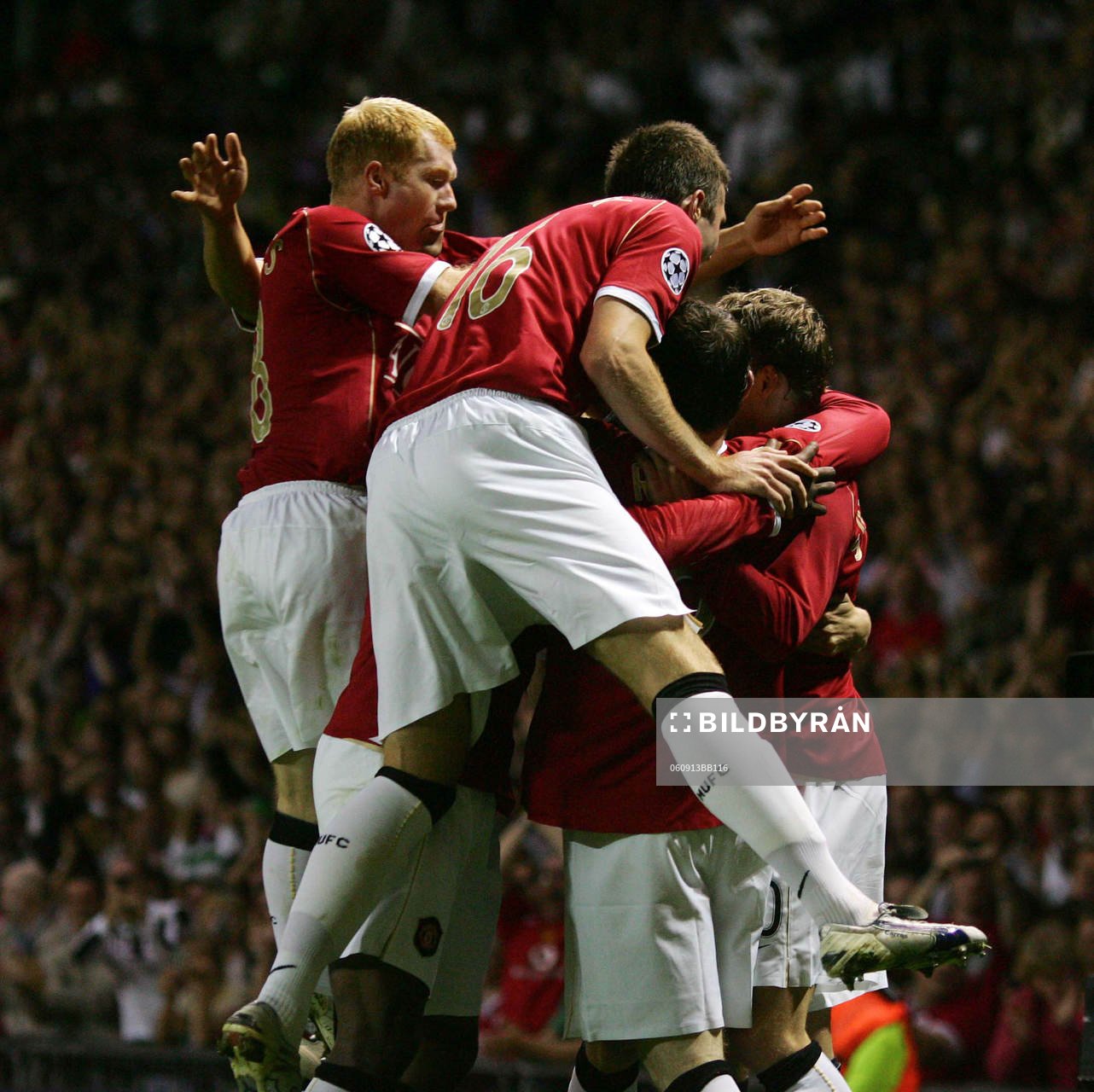 Ole Gunnar Solksjaer, Manchester United, jubel