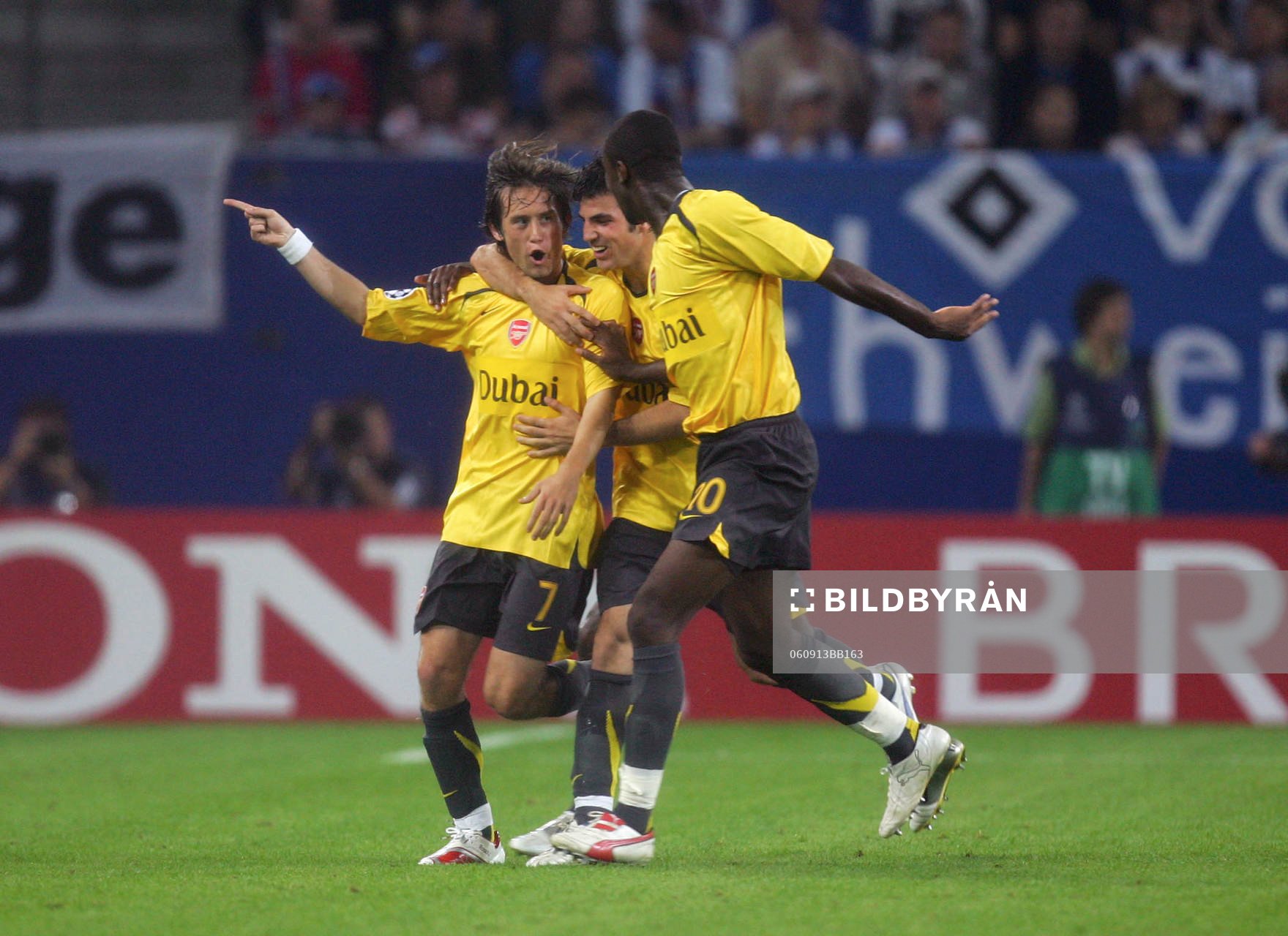  Tomas Rosicky, Arsenal, jubel.