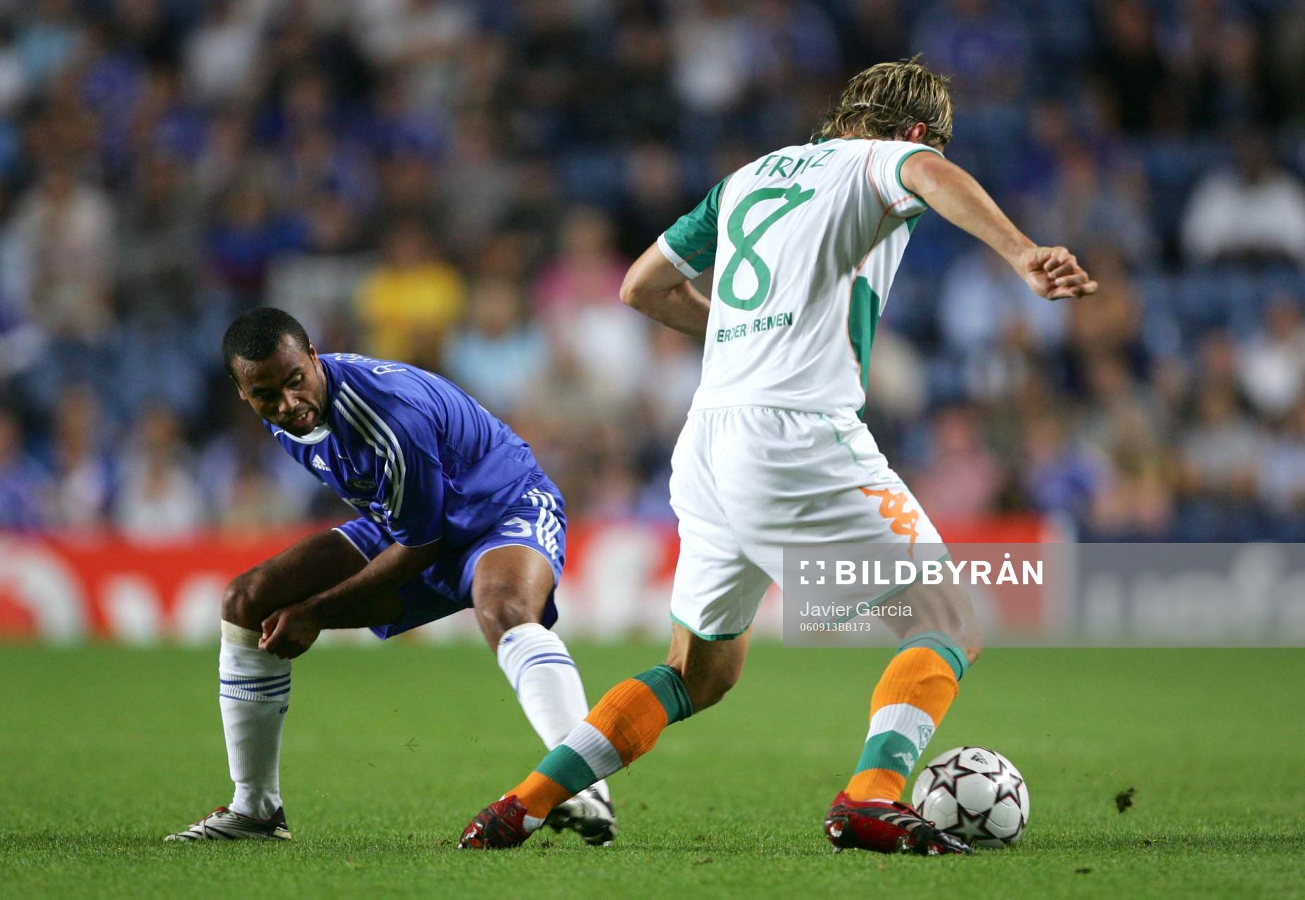 Ashley Cole, Chelsea och Clemens Fritz, Werder Bremen