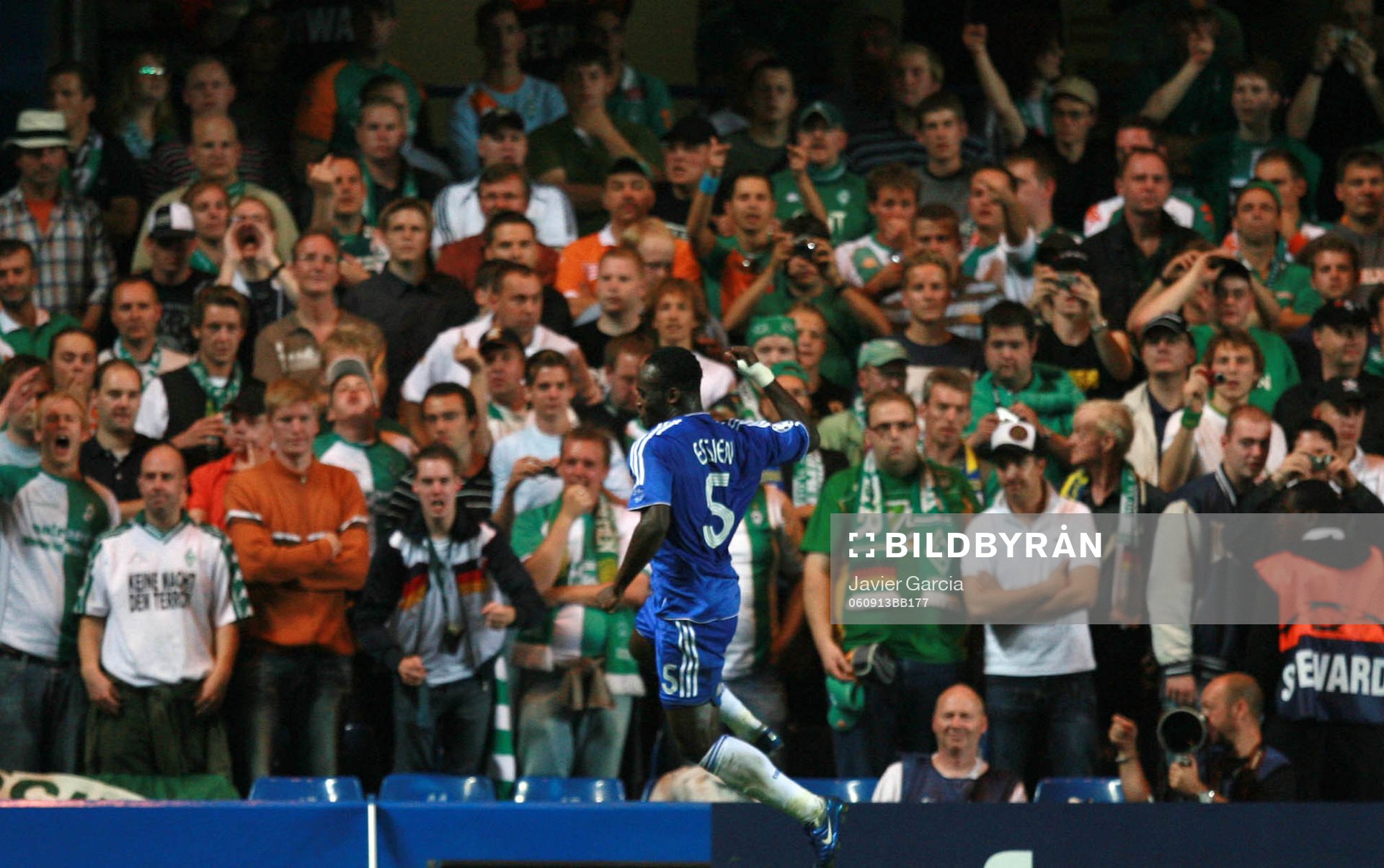  Michael Essien, Chelsea (Jubel)
