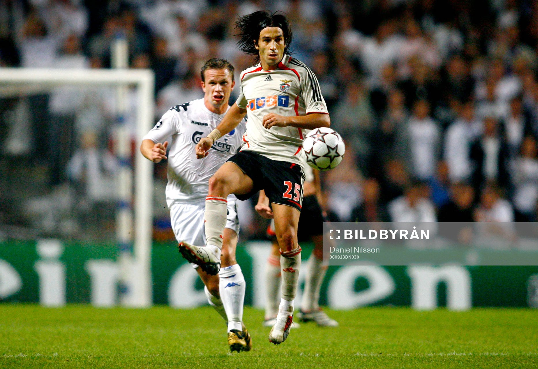Tobias Linderoth, Köpenhamn och Nuno Gomes, Benfica