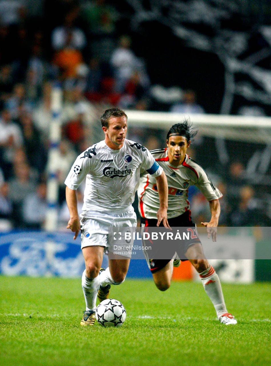 Tobias Linderoth, Köpenhamn och Nuno Gomes, Benfica