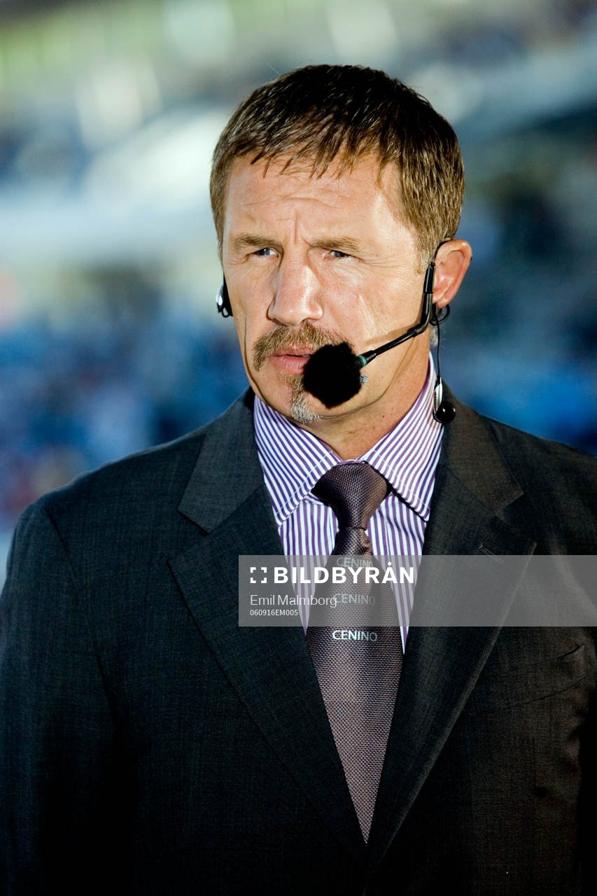 I TV 4 studion, Stuart Baxter
