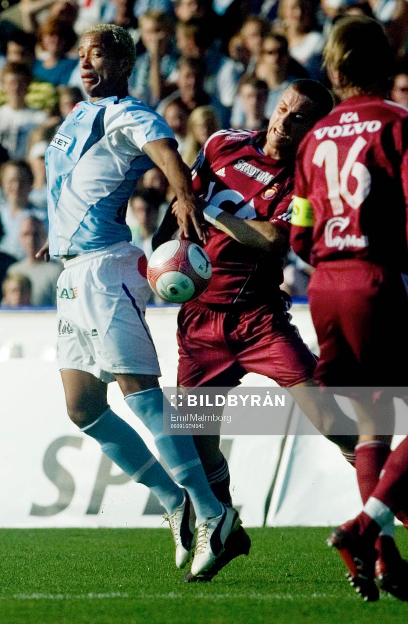 Junior, MFF och Kári Árnason, Djurgården