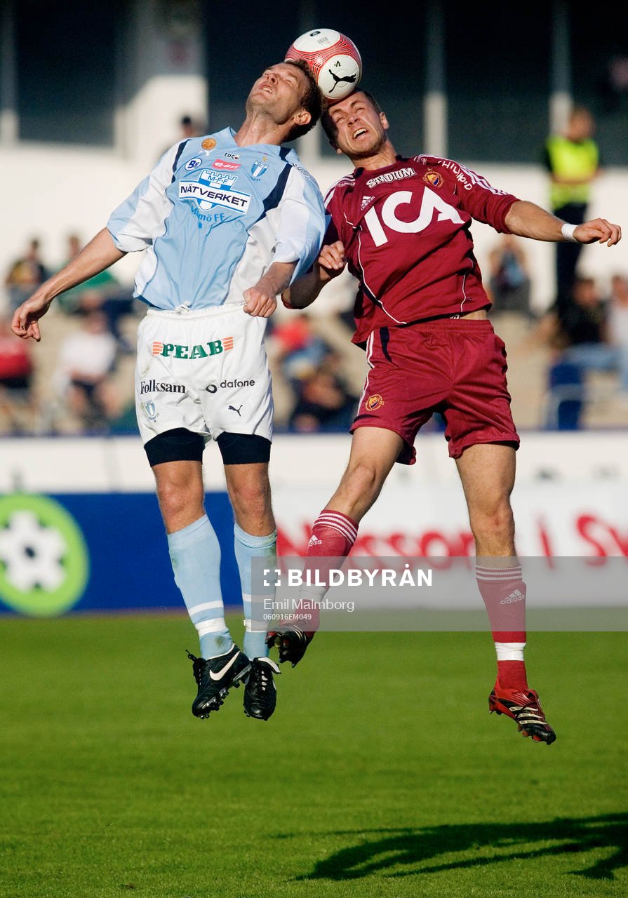 Jonatan Johansson, MFF, Kári Árnason, Djurgården