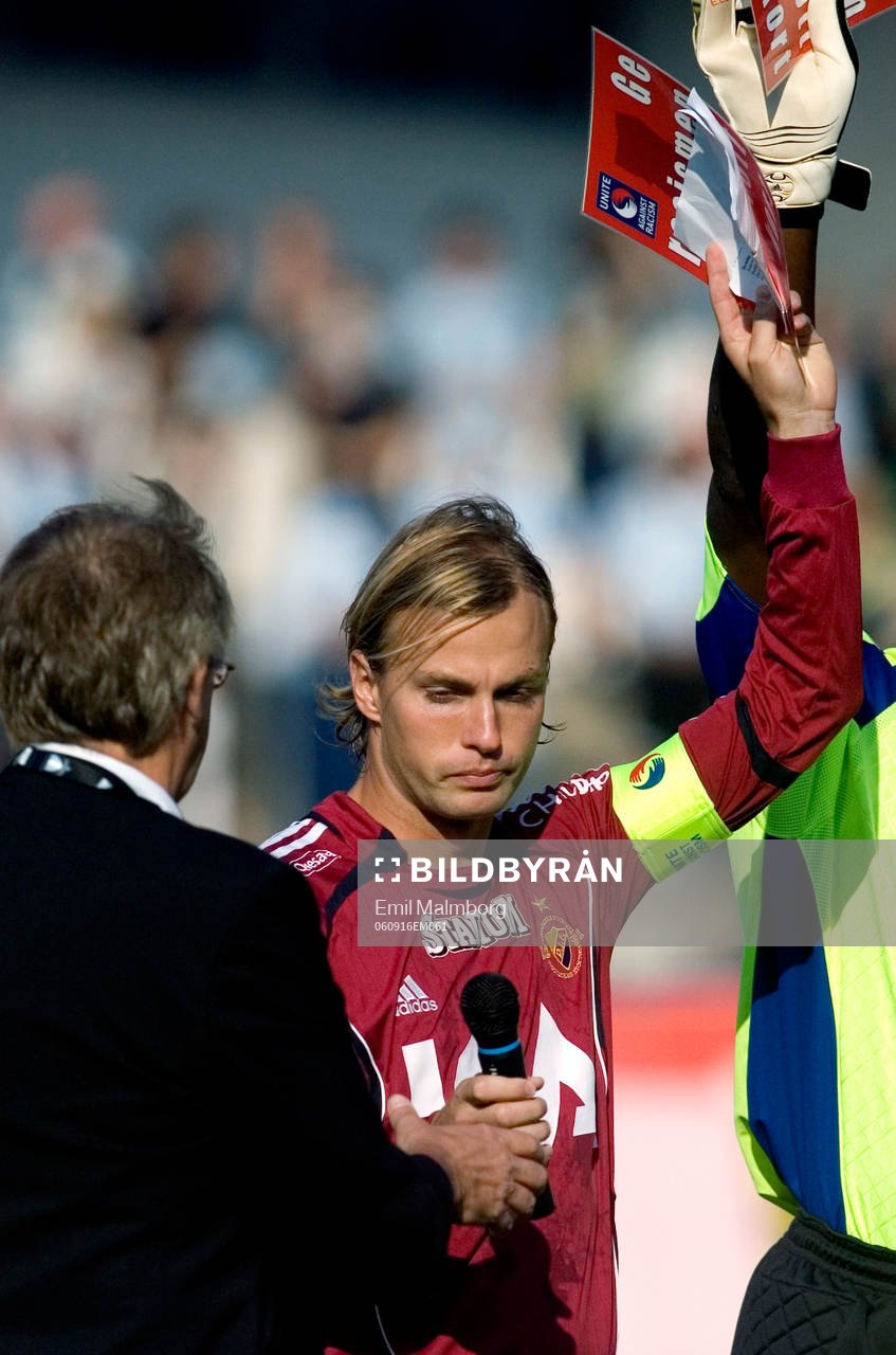 Markus Johannesson, Djurgården pratade mot rasismen