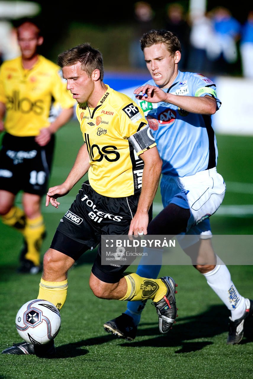 Anders Svensson, Elfsborg jagas av Johannes Ericsson, Gefle