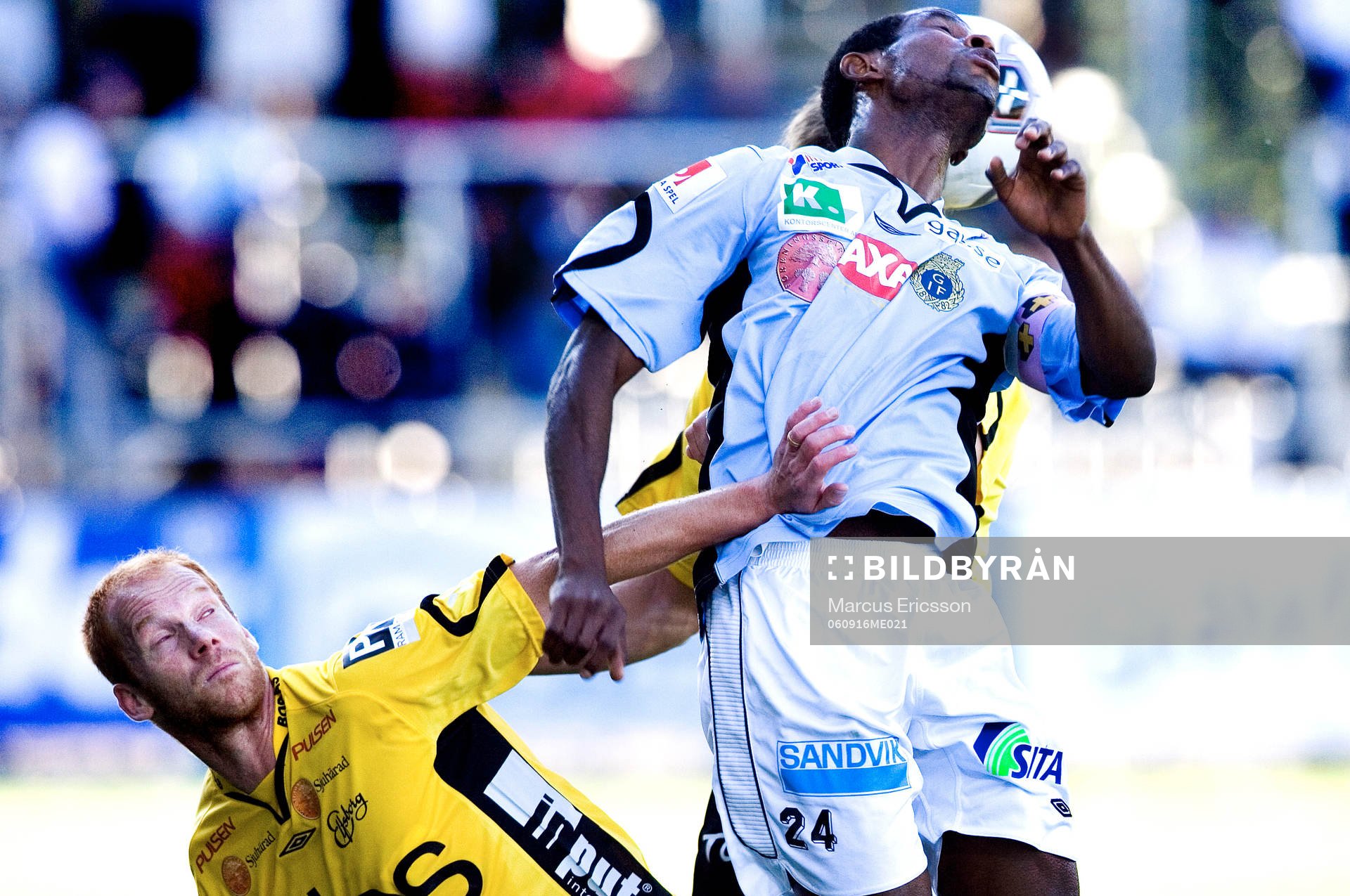 Magnus Samuelsson, Elfsborg och Rene Makondele, Gefle