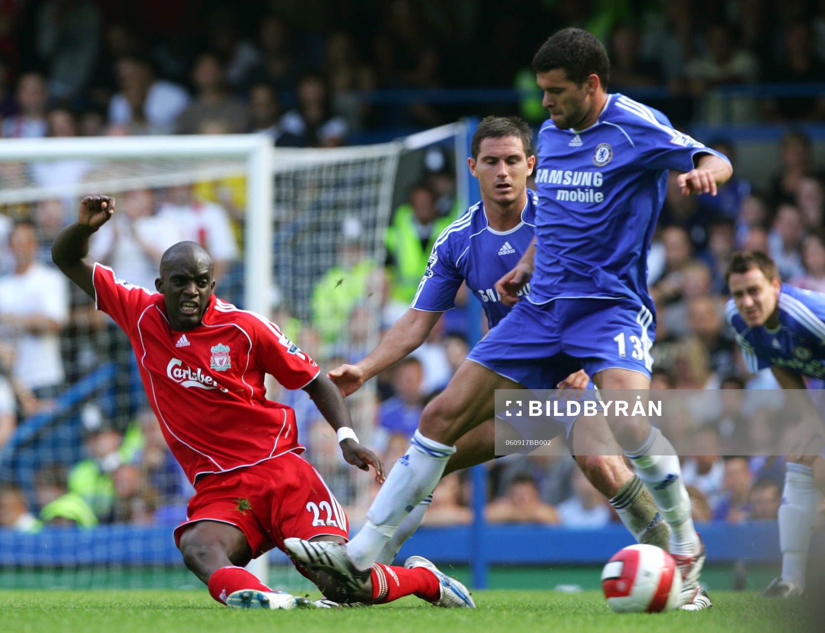 Michael Ballack, Chelsea och Mohamed Sissoko, Liverpool