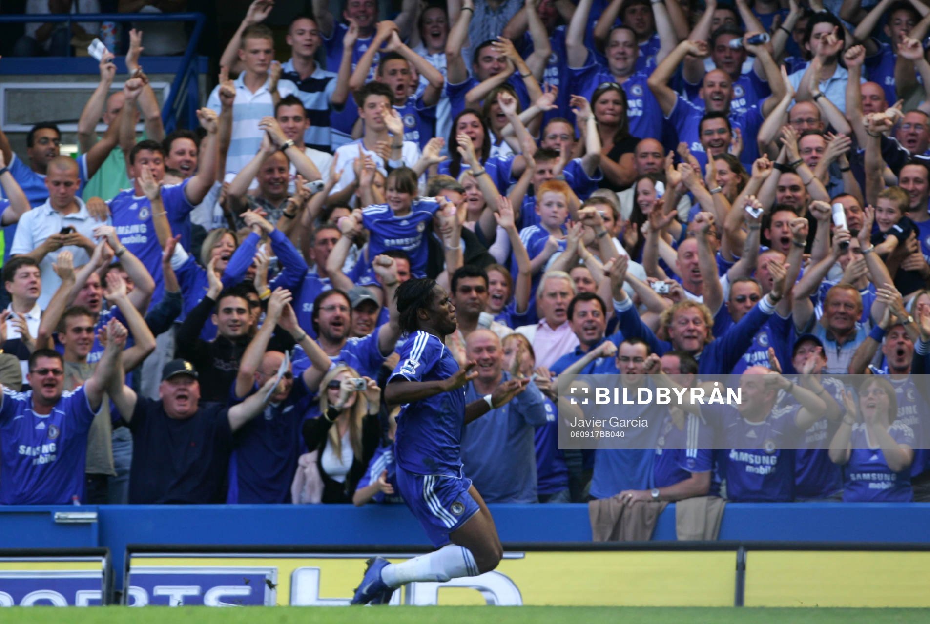  Didier Drogba, Chelsea (Jubel)