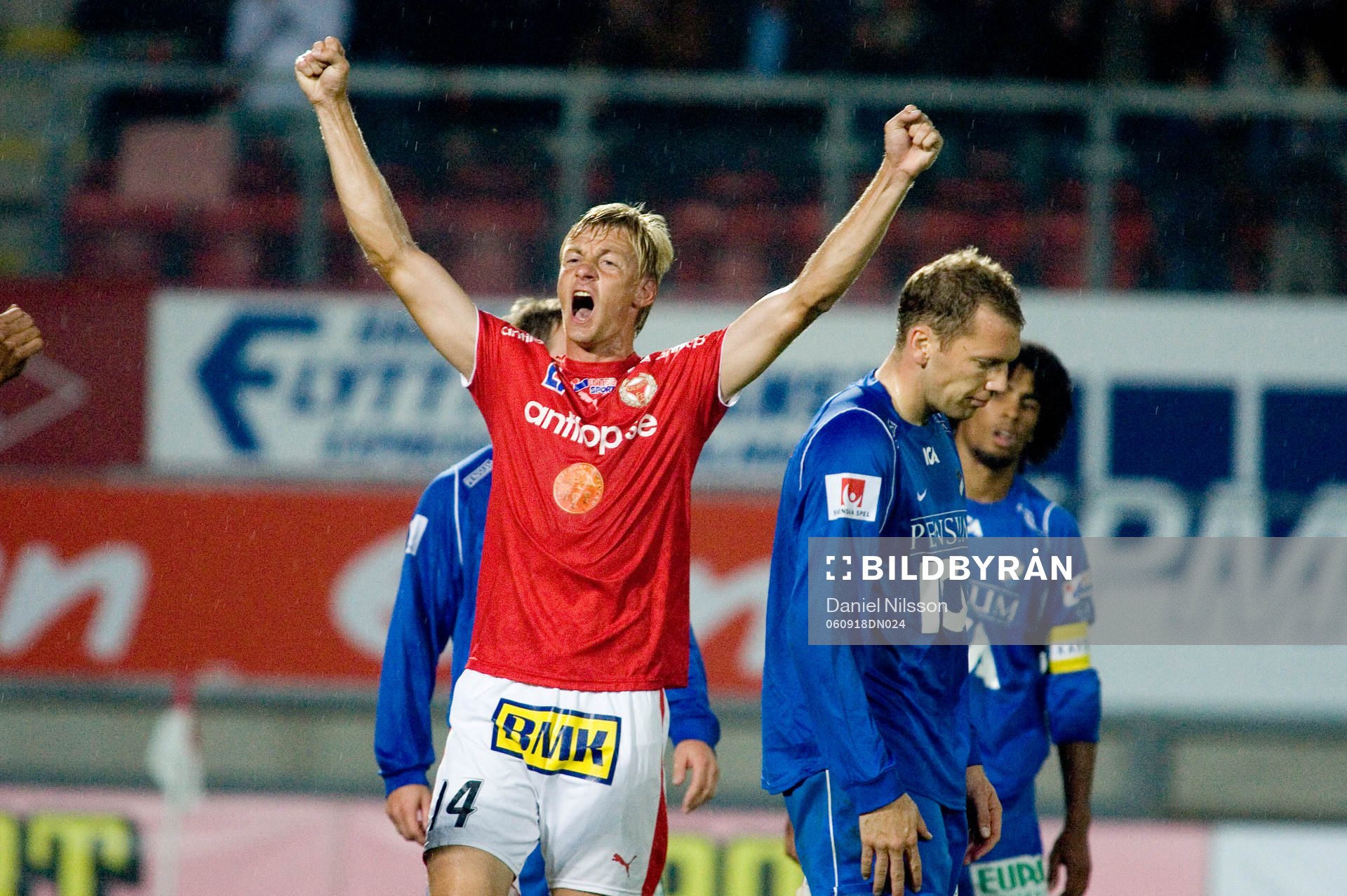 Patrik Rosengren, Kalmar, jubel