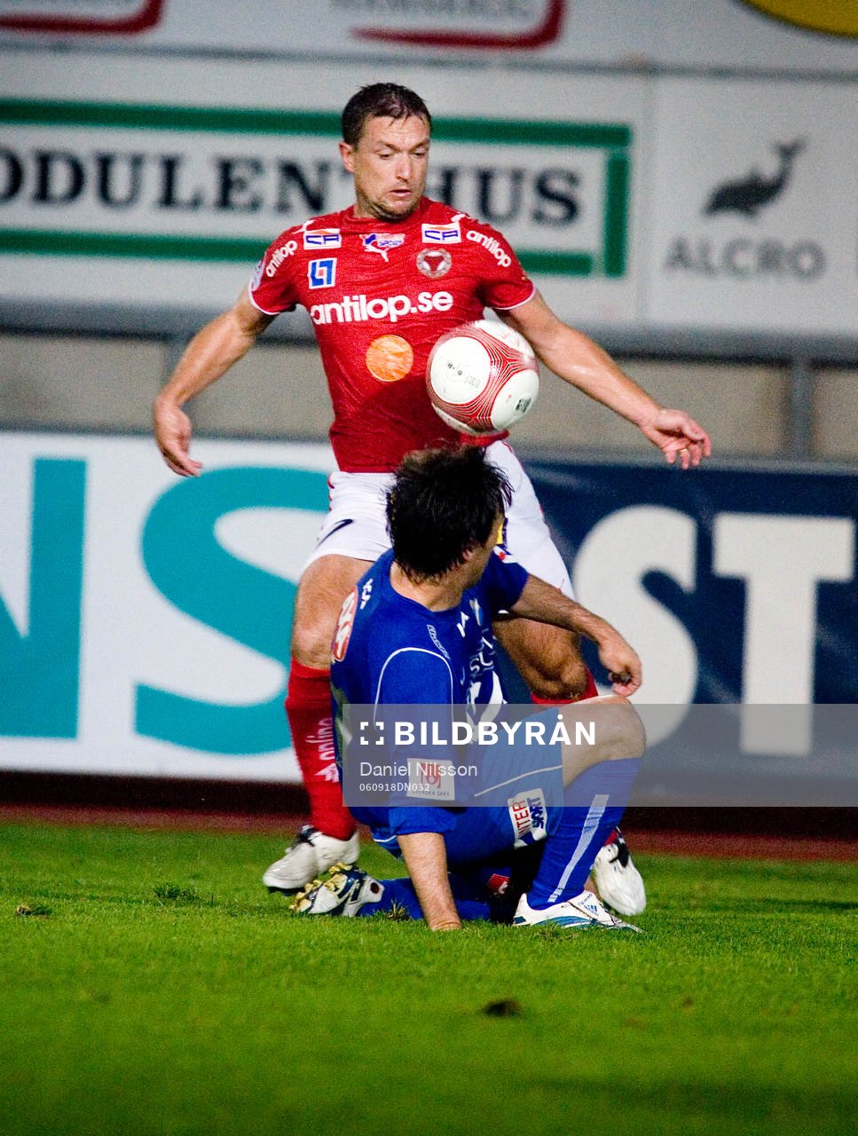 Mikael Blomberg, Kalmar försöker ta sig igenom